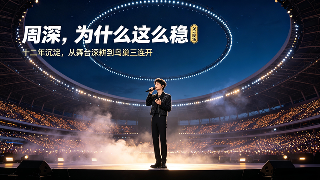 2026乐坛最大黑马！周深全年零翻车舞台，这才是真正的国民歌手