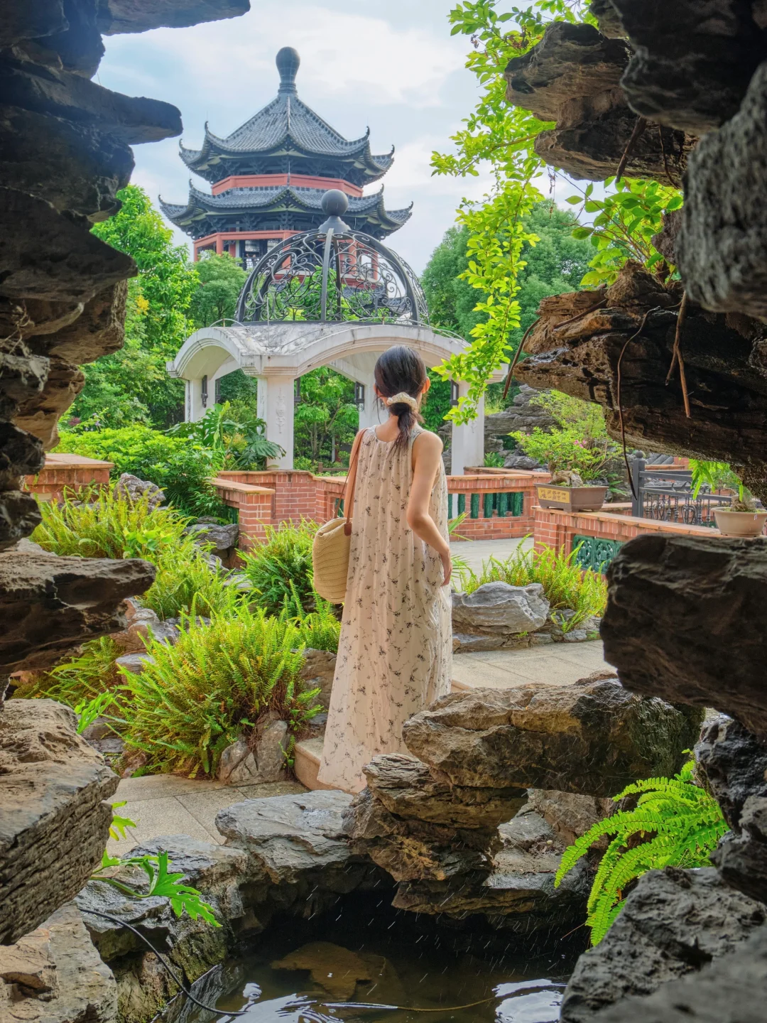 被问爆了❗️广州周边这个宝藏园林，太好逛了