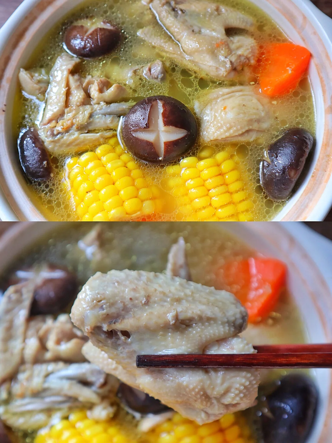 冬日里的暖心时蔬鸡汤🔅新手两步搞定‼️