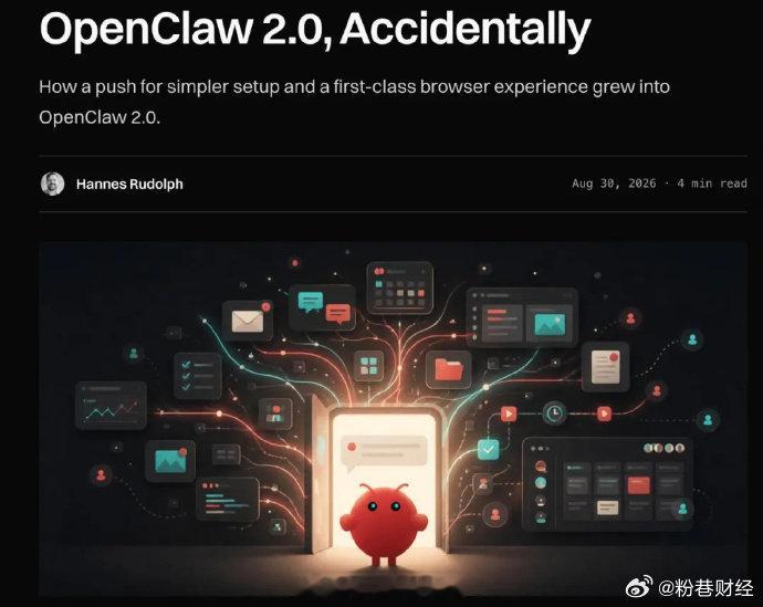 #OpenClaw支持长期记忆#【#龙虾史上最大更新来了#！新增长期记忆与多Agent协作】8月31日，开源个人AI助手OpenClaw发布v2026.8.1版本，团队将其称为“OpenClaw 2.0”，也是项目推出以来规模最大的一次更新。新版重点解决安装部署、长期记忆和安全权限三大问题：重新设计安装流程，可自动识别AI服务订阅 ​