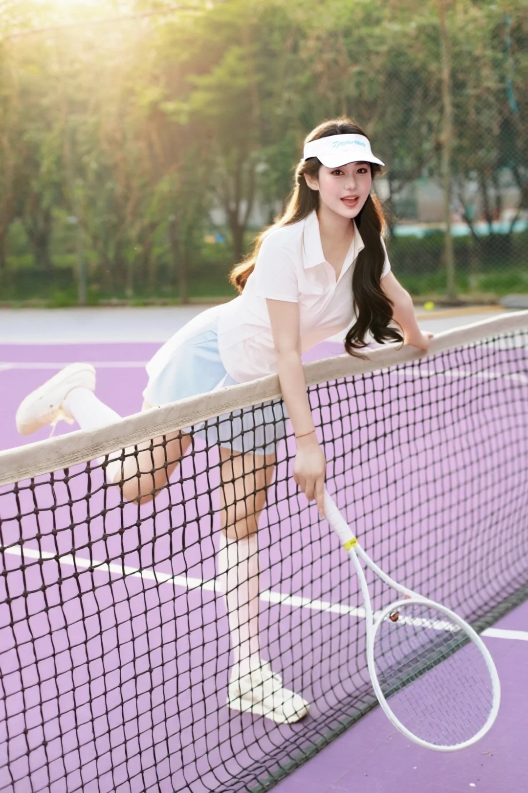 每一次挥拍，都是对自由的向往🎾