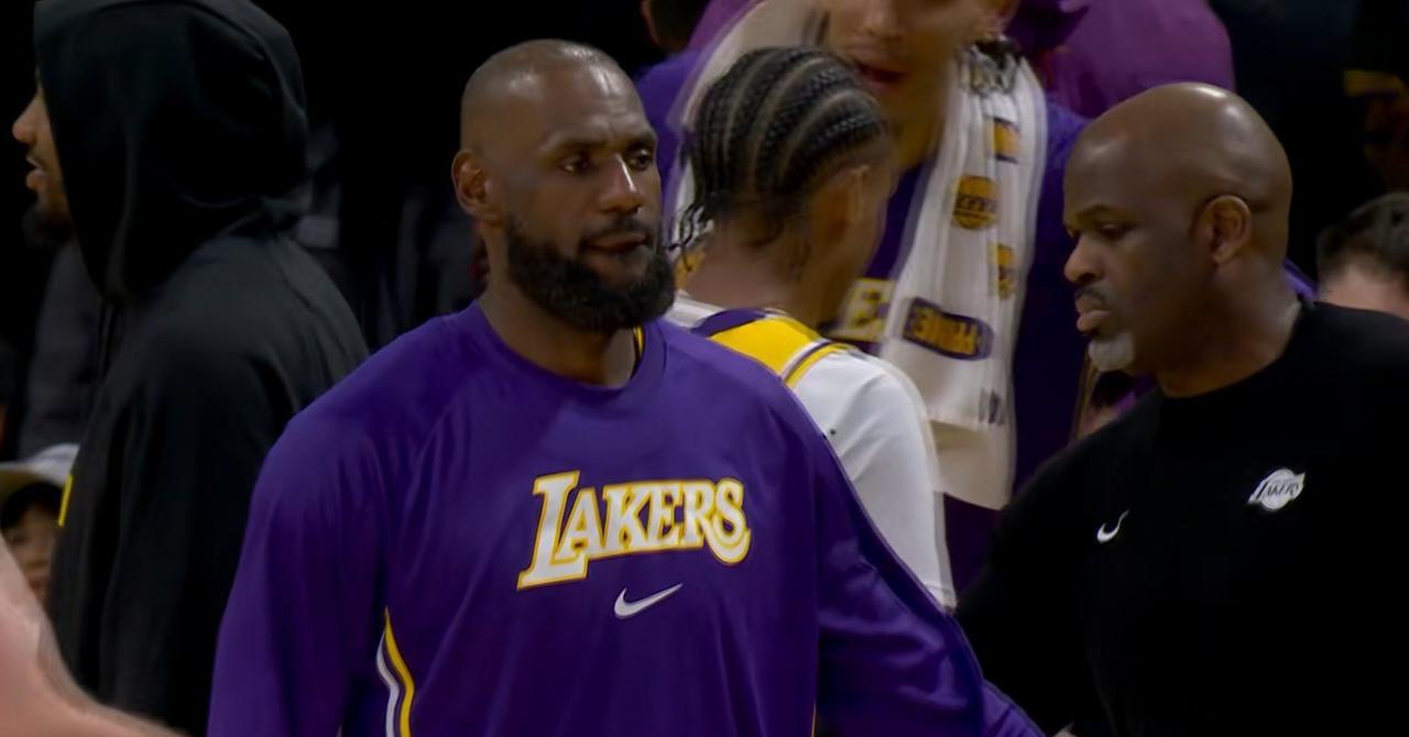 湖人队终于传来好消息！ 勒布朗·詹姆斯确认复出，明天就打勇士队，这下比...