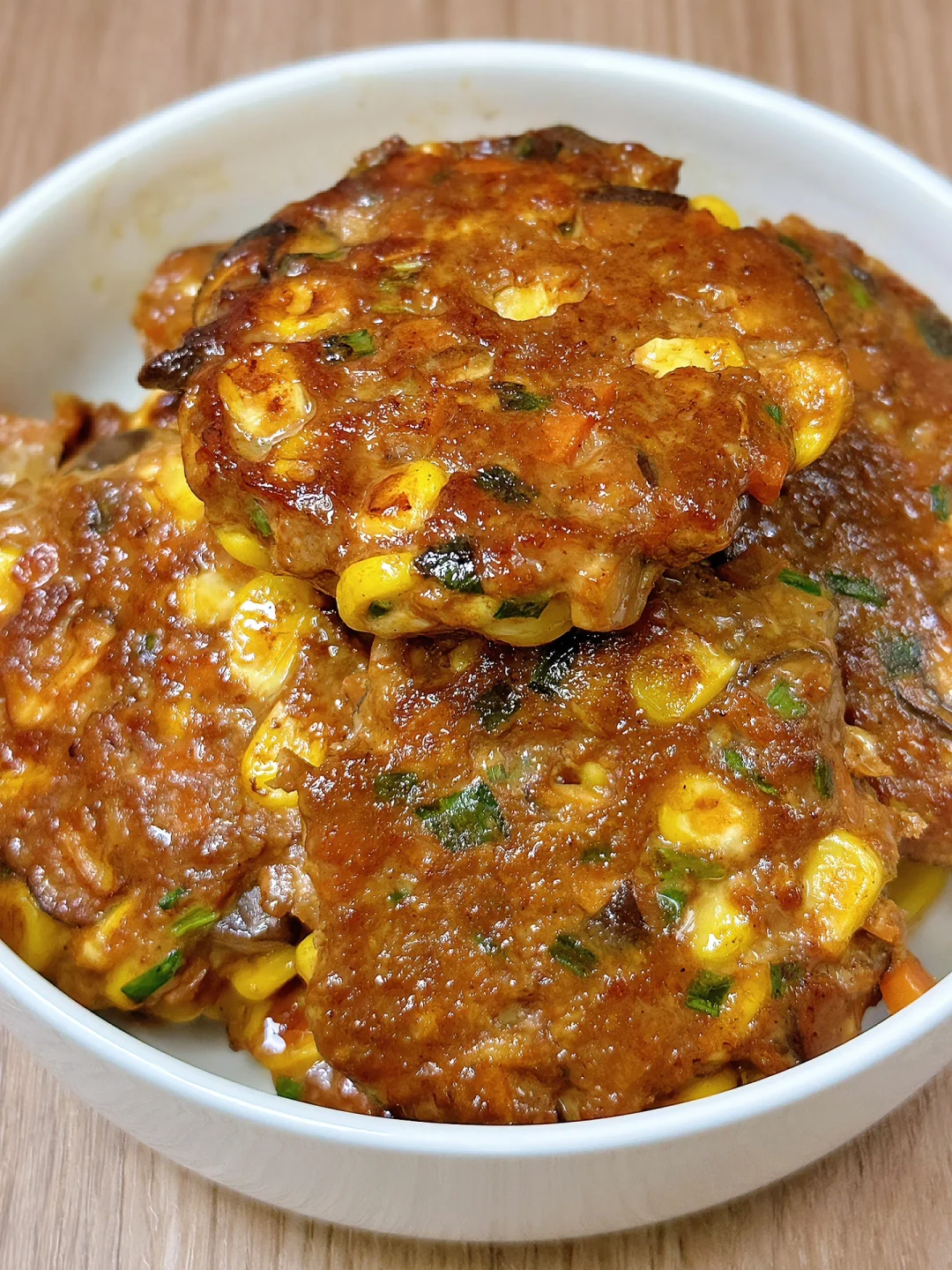 这个鸡胸肉饼也太好吃了，一个饼才30大卡😋