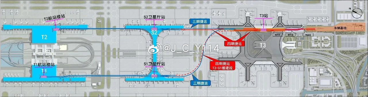 #浦东机场捷运# T3航站楼~S1卫星厅复线段勘察设计招标 
 
上海浦东国际机场旅客捷运系统T3-S1复线工程主要建设内容包括T3-S1复线的S1端明挖区间、盾构区间及区间二次结构、轨道工程、机电系统及民航配套工程。浦东机场旅客捷运系统T3~S1复线工程（不含民航专业工程），包括T3-S1复线的S1端明挖区间、盾 ​