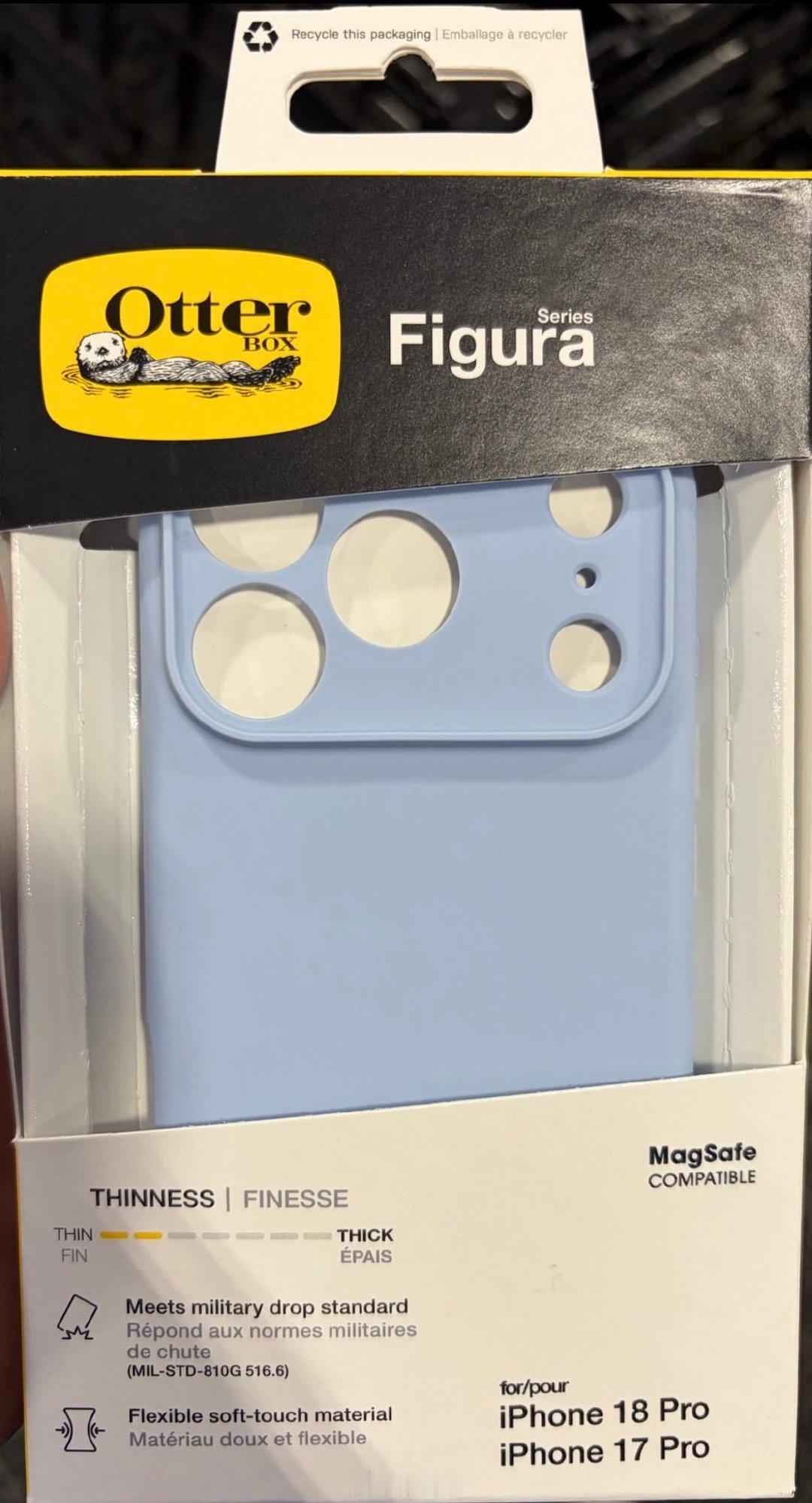 iPhone 18 Pro和17 Pro的手机壳，可以互用[允悲] #iPhone18Pro手机壳全新曝光# ​