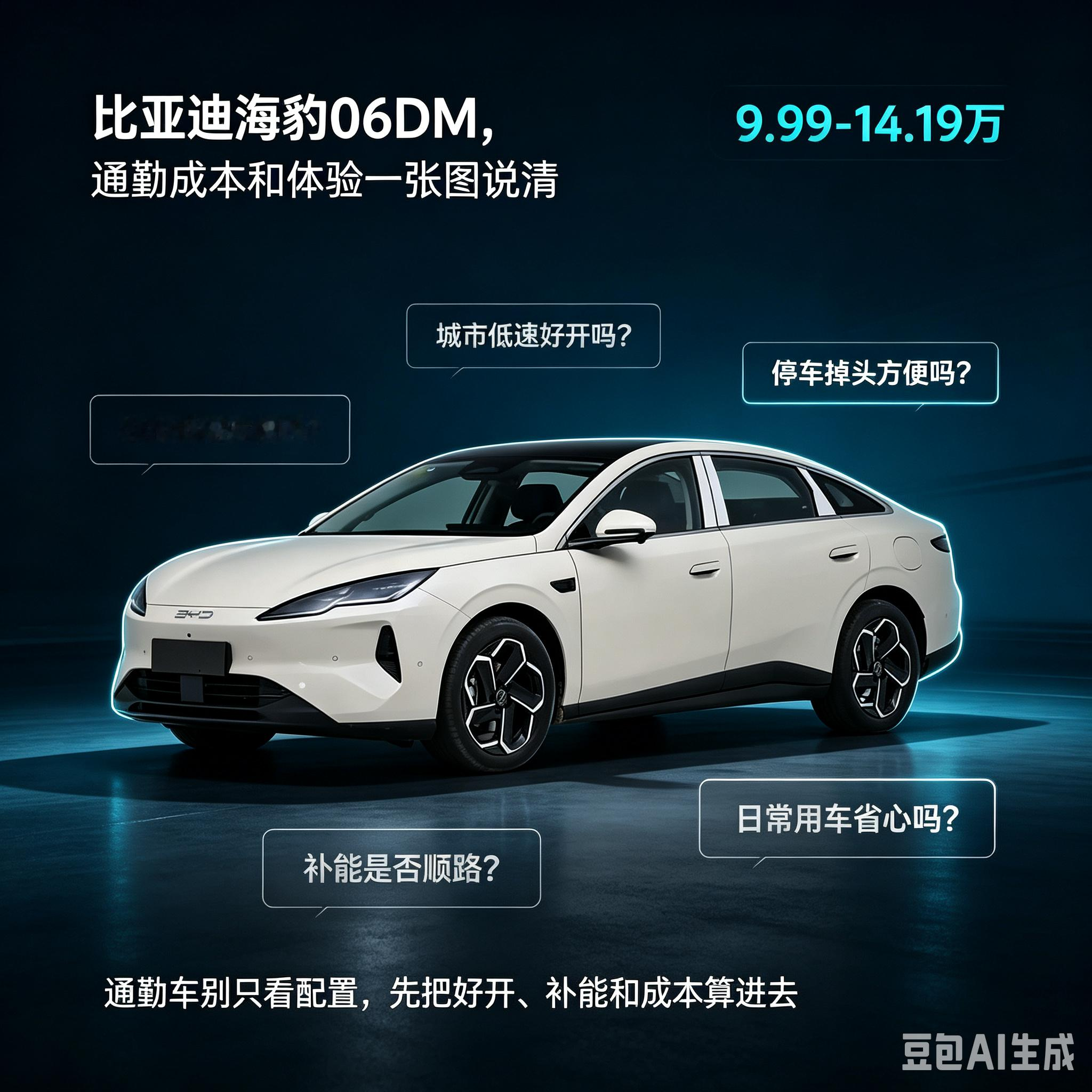 海豹06DM，日常通勤代步香吗？