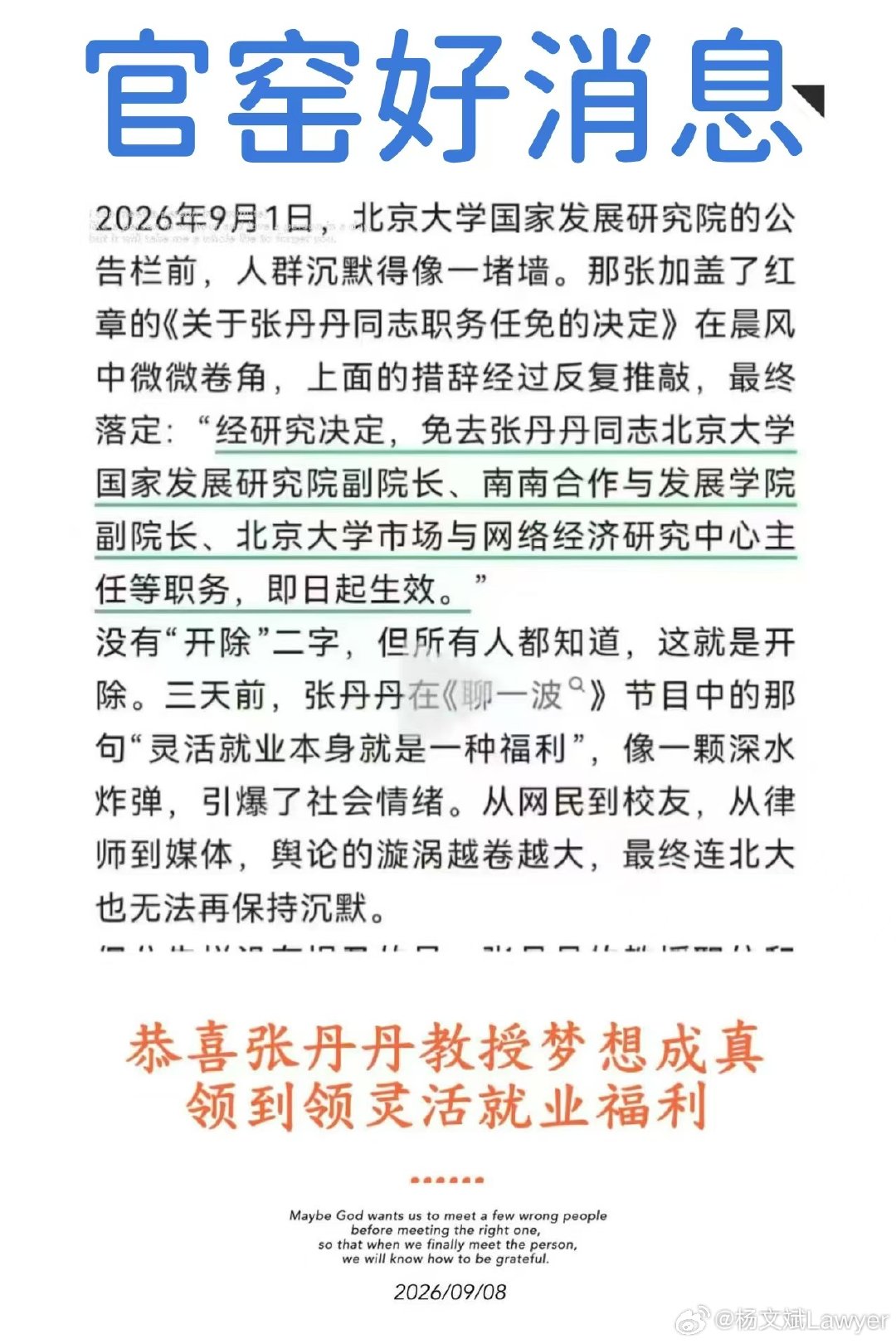 灵活性就业 ​