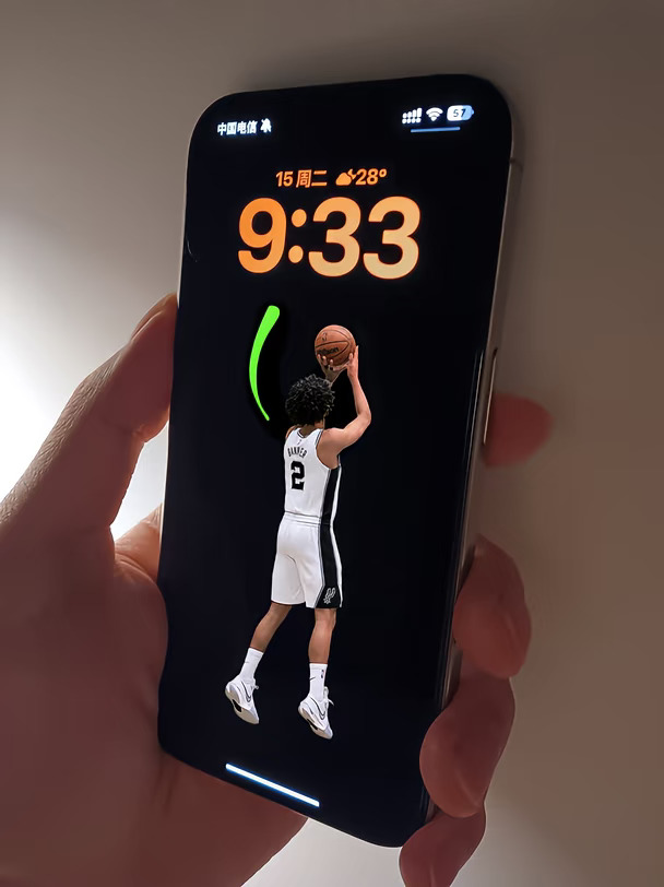iPhone壁纸“投篮条系列”Dylan Harper