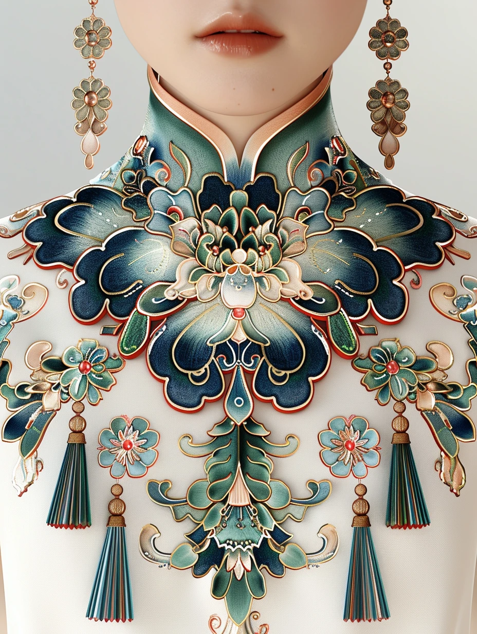 东方·美学——云肩（十一）