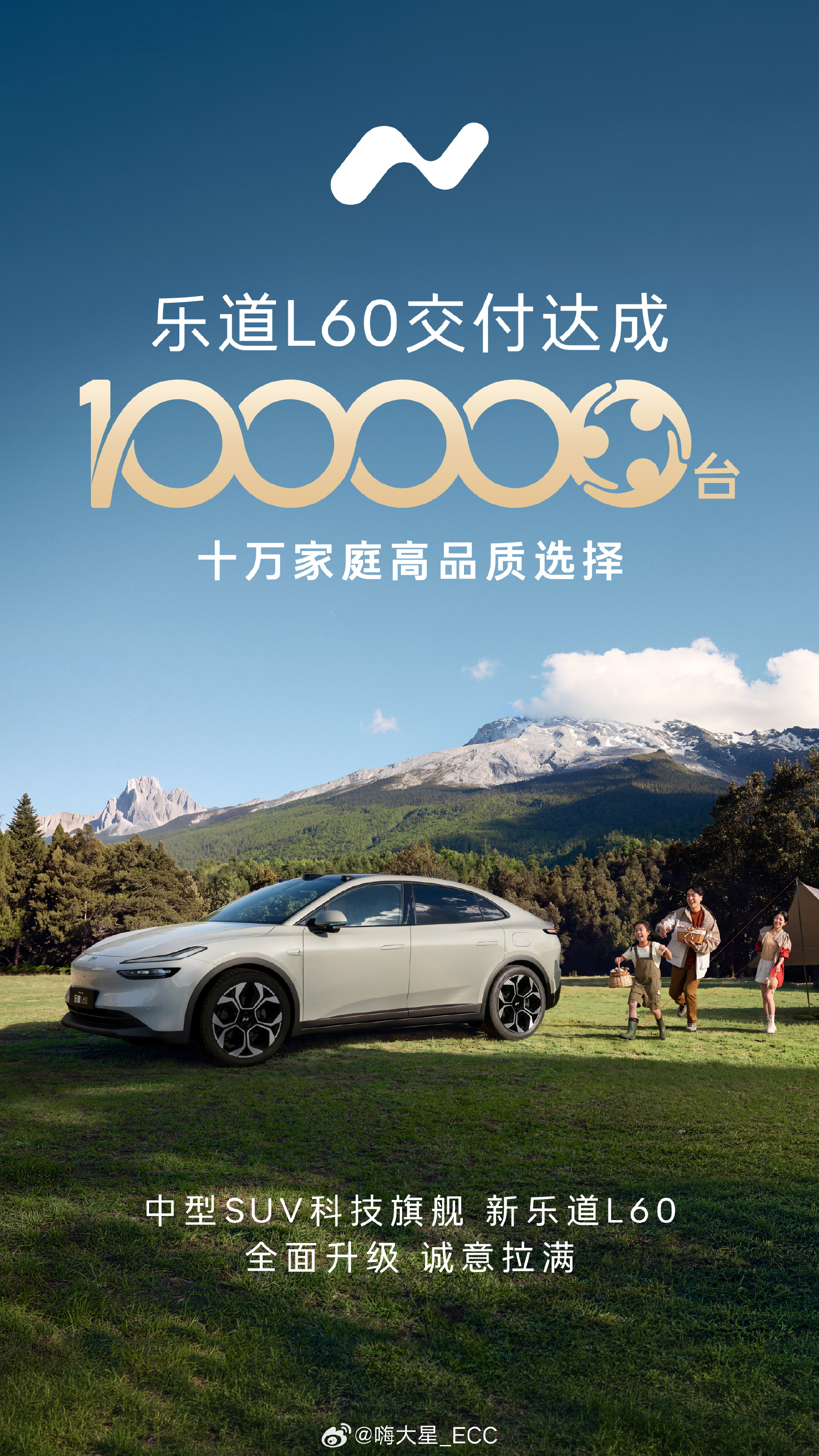 截至今日，乐道L60累计交付突破10万台，稳居20万级纯电中型SUV ...