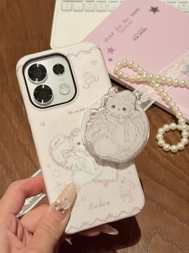 OPPO reno16晚安小猫🐱萌壳🎀