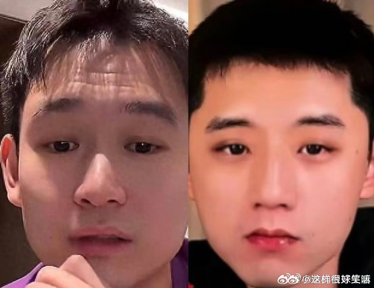 #张继科说刘丁硕不配跟他平起平坐#实话我不了解乒乓球，但是也是知道张继科的，有一说一，这个刘丁硕真的是硬蹭啊！！他有在打乒乓球吗？ ​