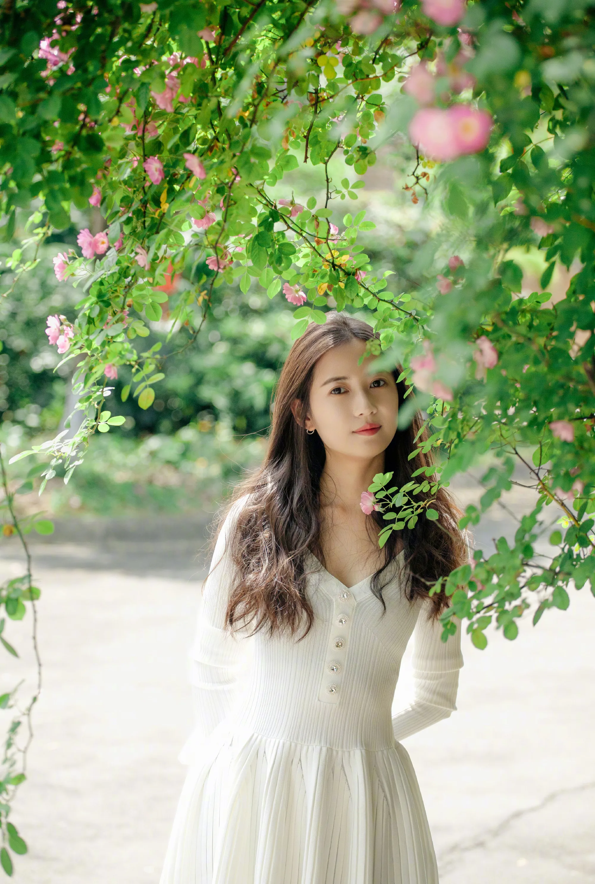 哇， 森系美女[奸笑]