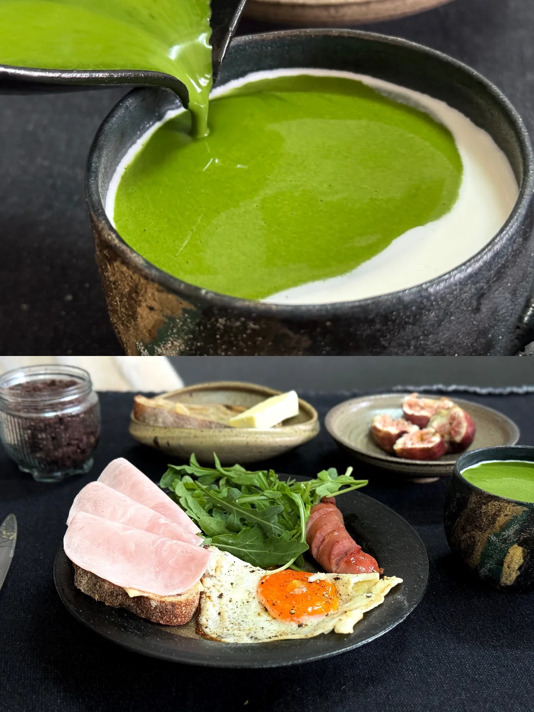早餐｜最近疯狂迷恋✨黄油红豆🫘和抹茶🍵