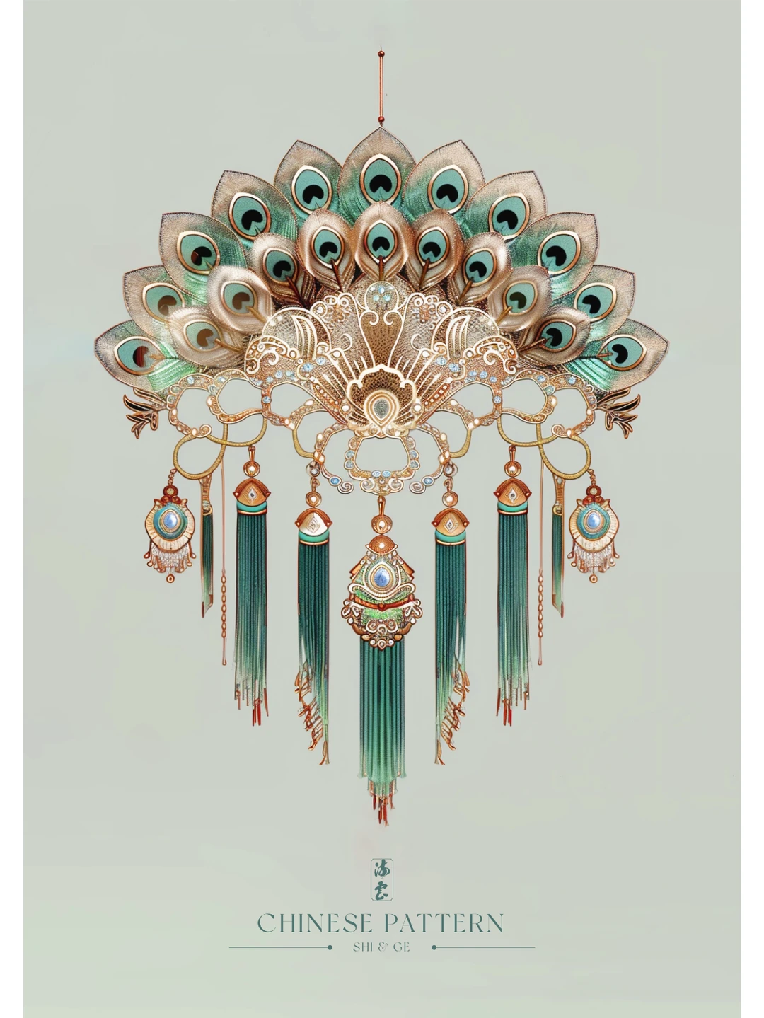 东方美学——雀翎扇（四）