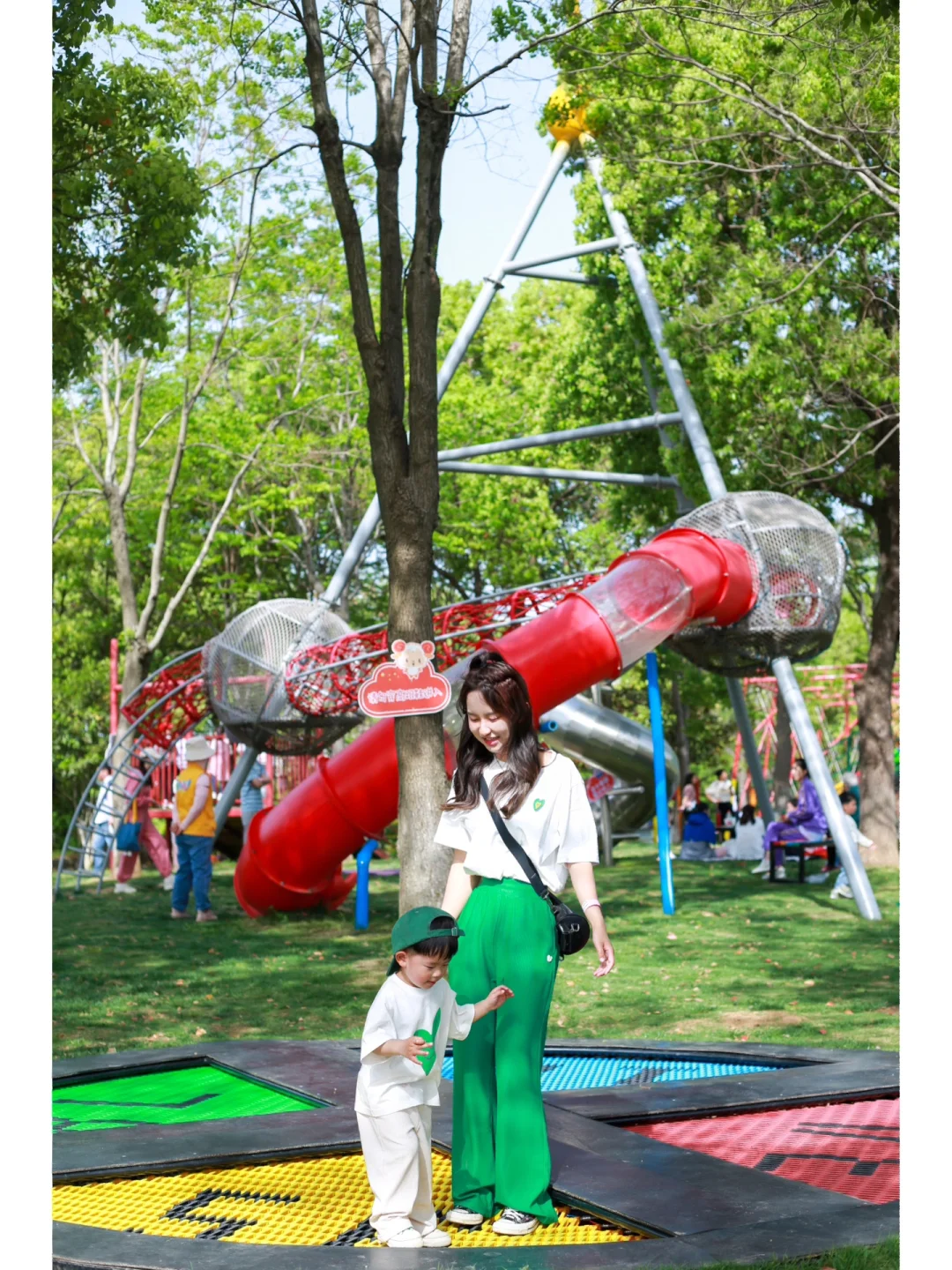武汉溜娃🚇地铁直达藏在公园树荫下的游乐场