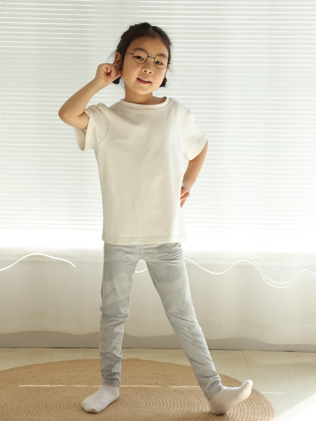 她说她想练瑜伽😳