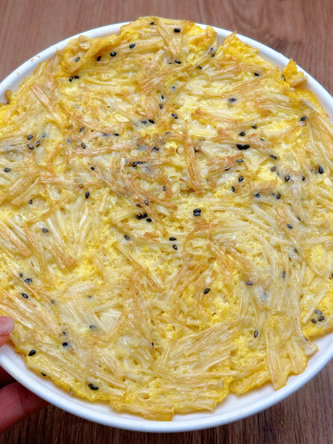 姐妹们！！金针菇➕鸡蛋真的巨巨巨掉秤啊!!