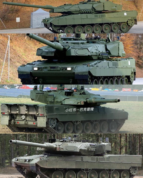 新锐甲豹，豹2A8主战坦克