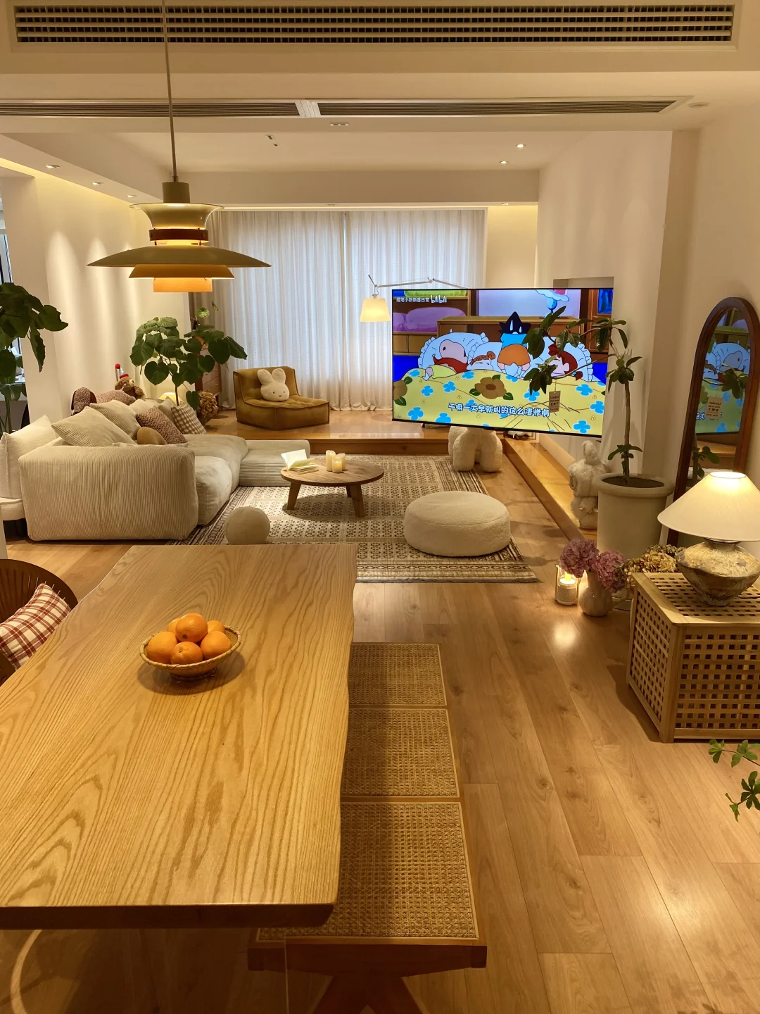 普通人在小县城的家，干净温馨就够了～