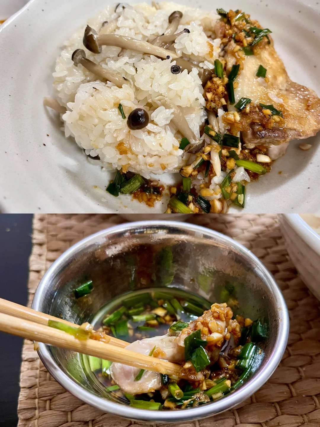 ☀️｜抗炎饮食｜一锅焖鸡排饭+南瓜豆腐汤