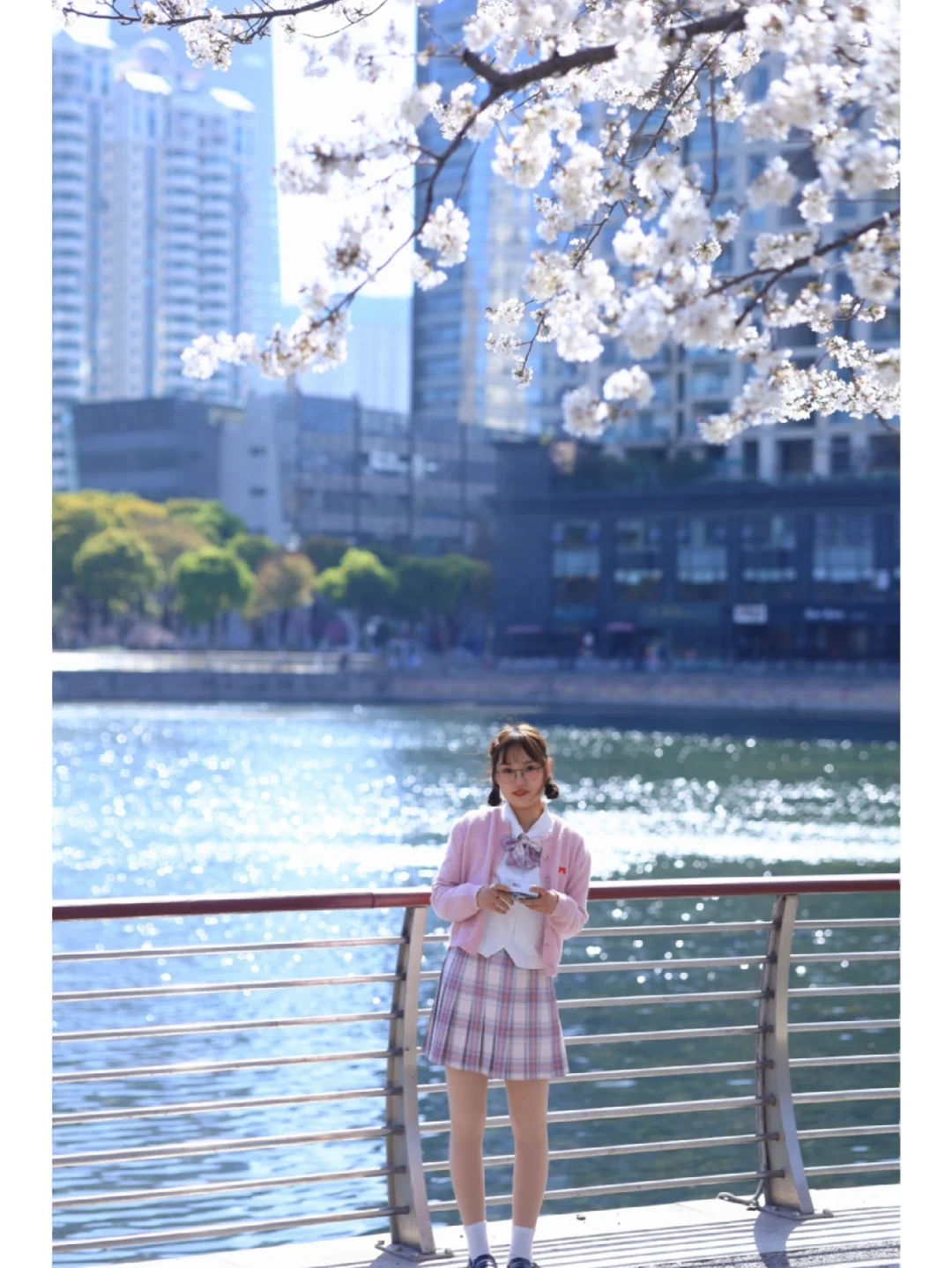 赏樱速报❗️武汉西北湖樱花开啦，真的美哭