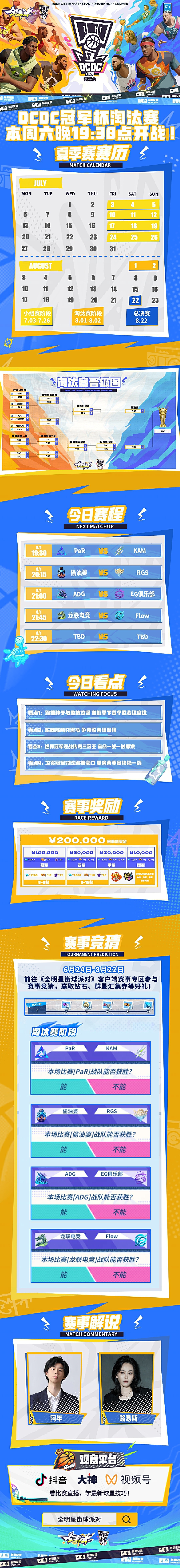 八支最强战队集结完毕，史上最具星光的季后赛阵容来了！今晚19:30锁定...