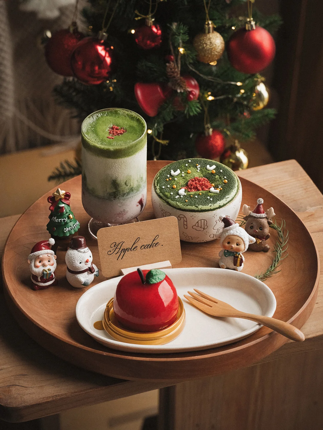 开始期待平安夜的浪漫了