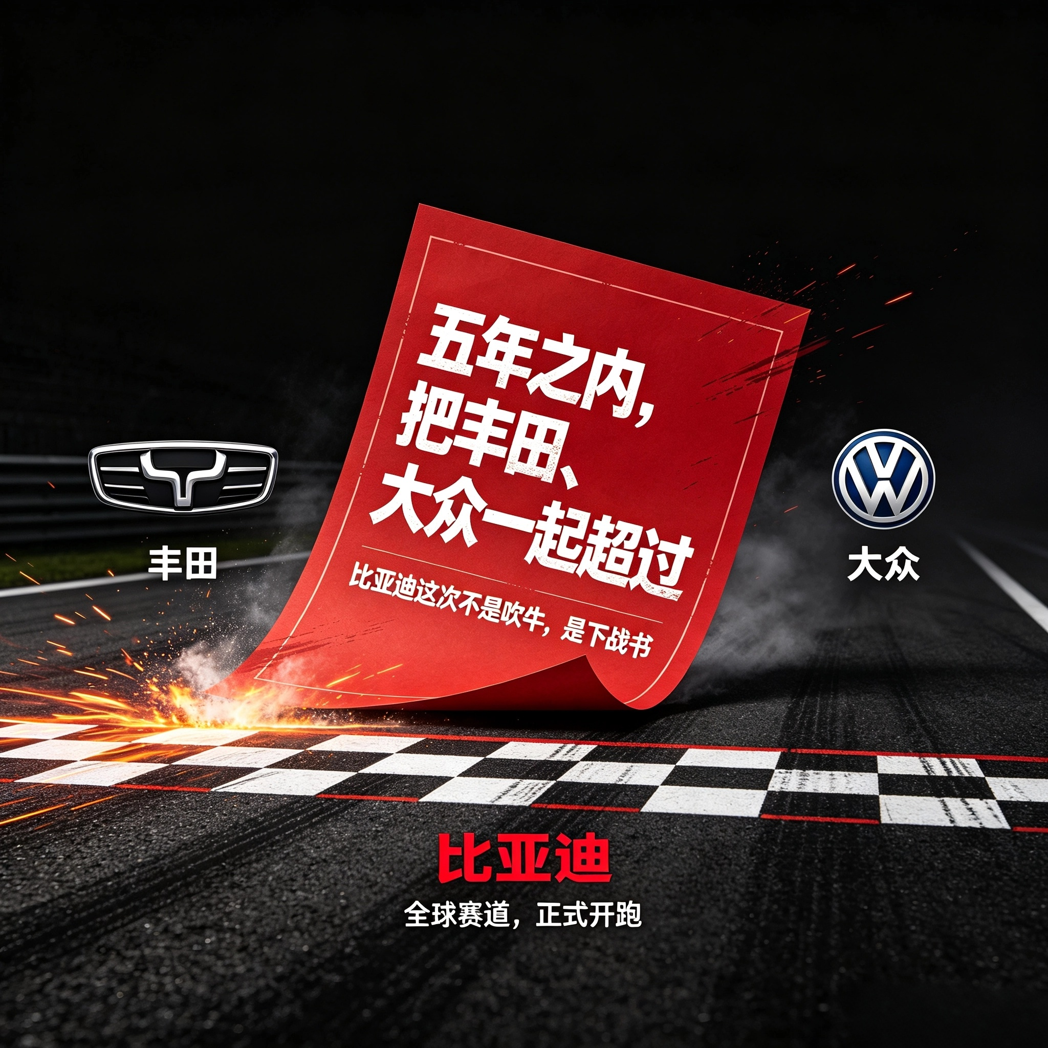 五年之内，把丰田、大众一起超过：比亚迪这次不是吹牛，是下战书

当大多数车企还在纠结“今年能不能多卖几万辆”时，比亚迪副总裁李柯在新加坡峰会上把话挑明了：未来五年，比亚迪要成为全球最大汽车制造商，直接赶超丰田和大众。

这句话够狂，但也够有底气。2025 年丰田集团全球销量约 1132 万辆，大众约