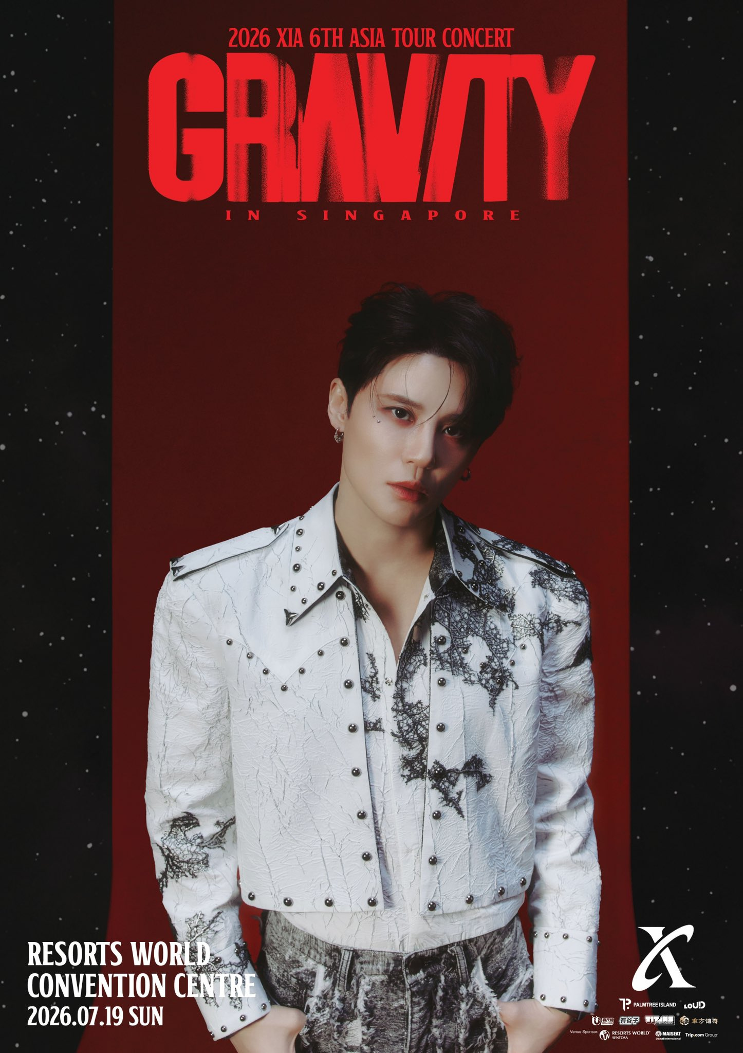 XIA 金俊秀新加坡演唱会来啦❤️  XIA 2026 第六轮亚洲巡演...