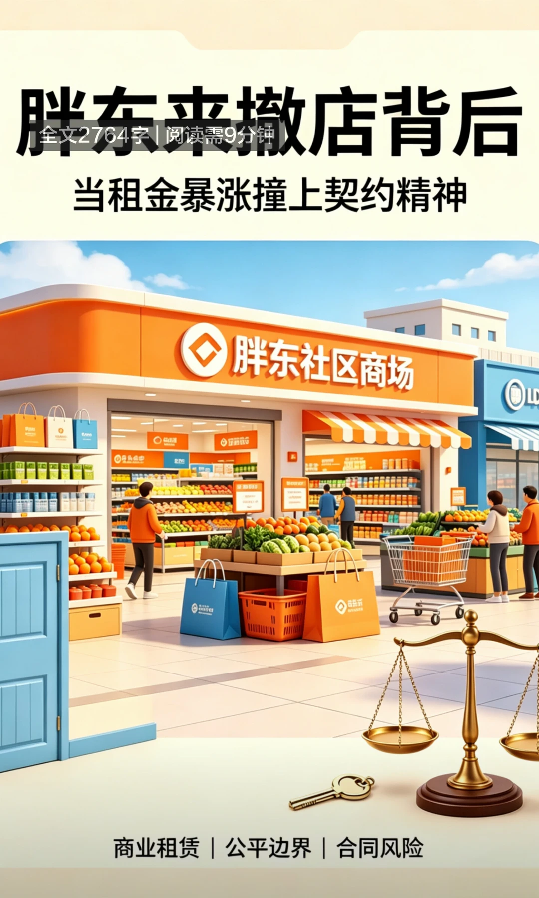 许昌胖东来所在商铺房东暴涨房租引争议