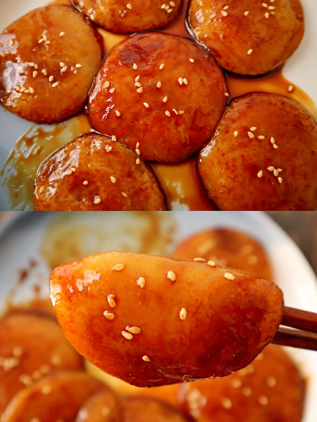 姨妈期的治愈零食‼️一次成功的红糖糍粑😋