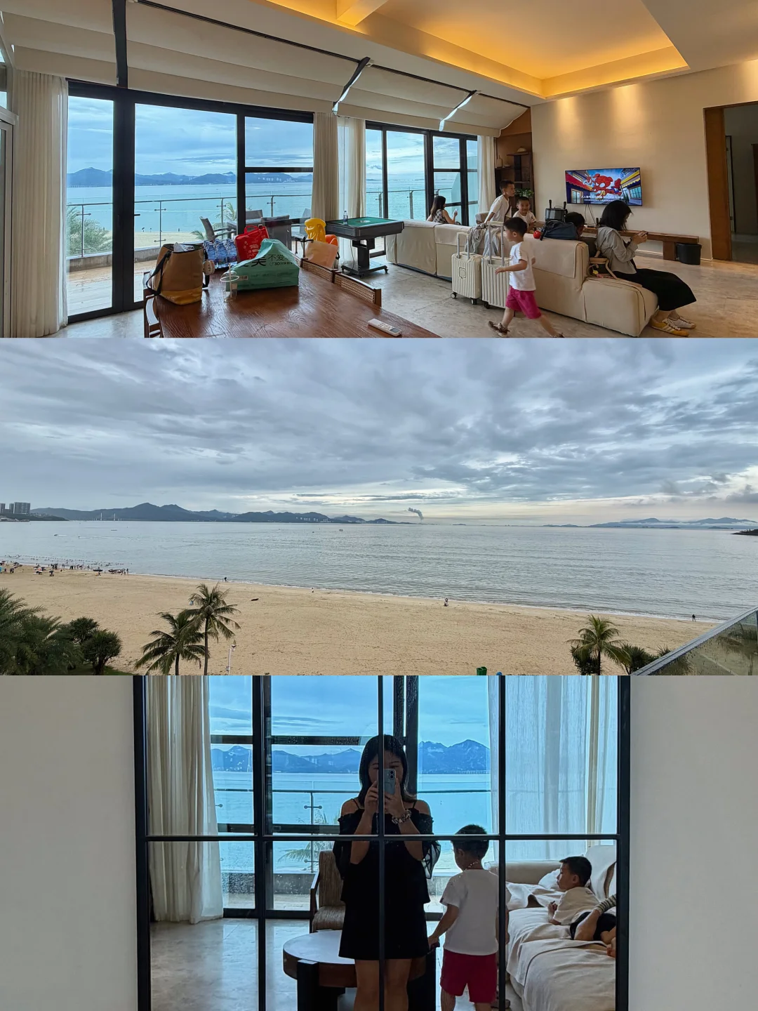 住小径湾的海边原来这么爽啊！