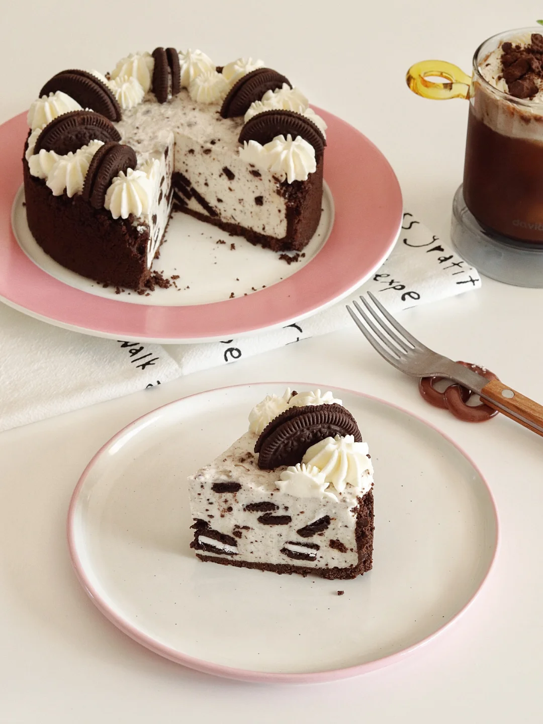 免烤箱❗️奥利奥芝士蛋糕｜简单又好吃😍