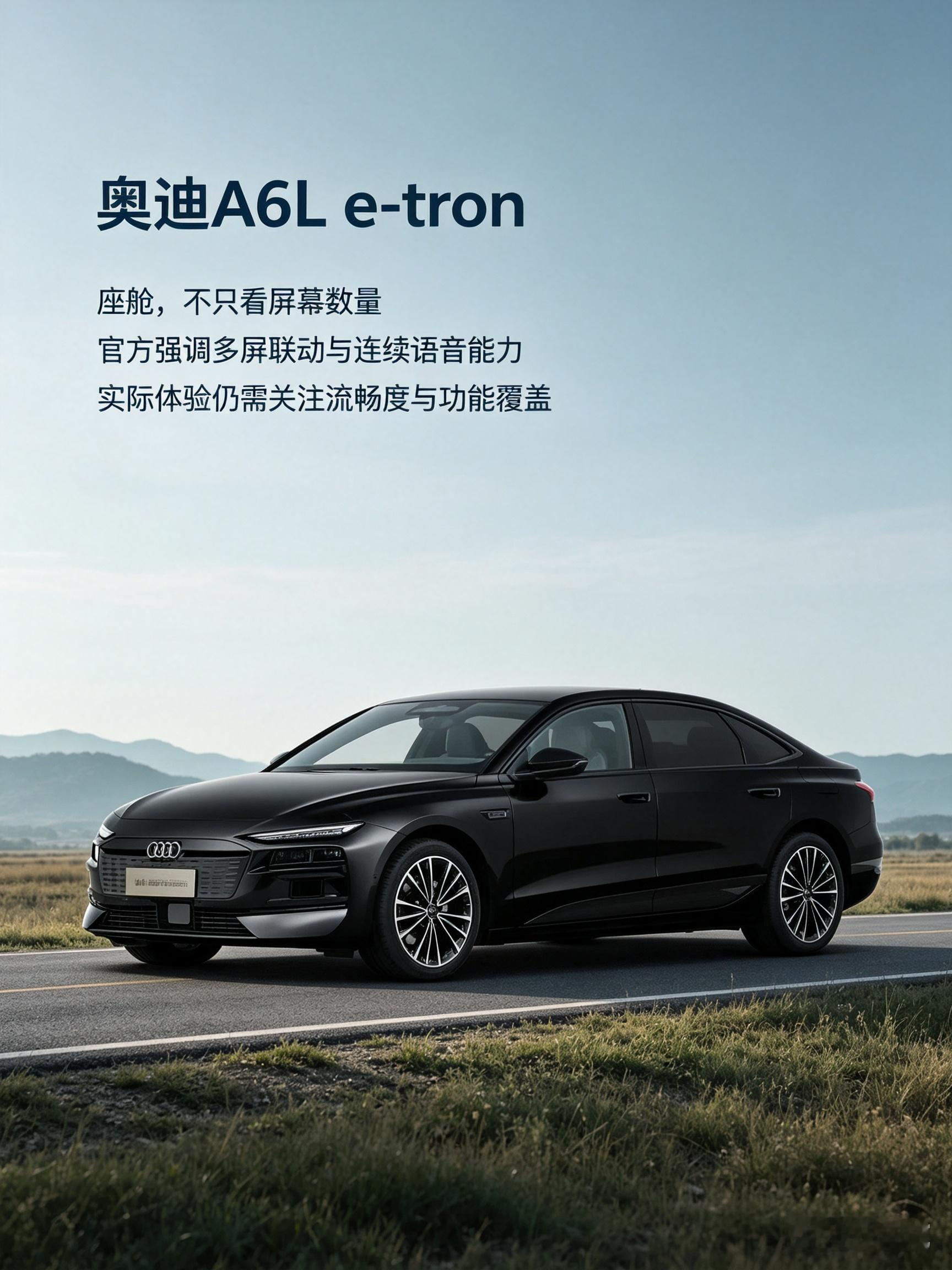 奥迪A6L e-tron座舱解析