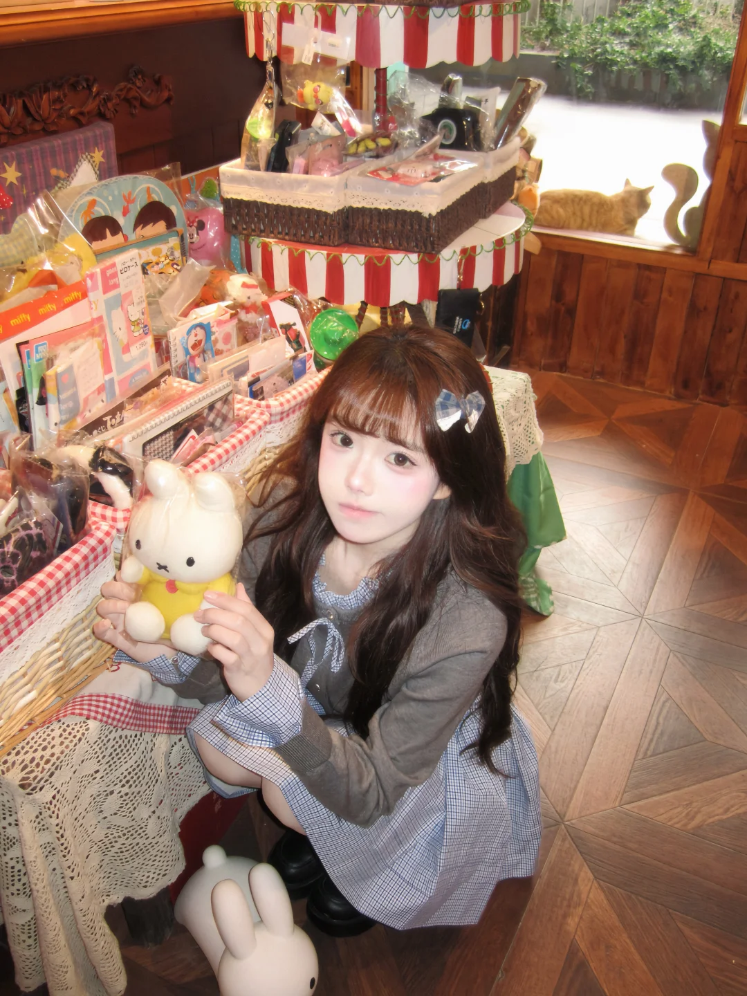 ⁽⁽ଘ(  • ༝ •  )ଓ⁾⁾ ˚ ‧˖⁺