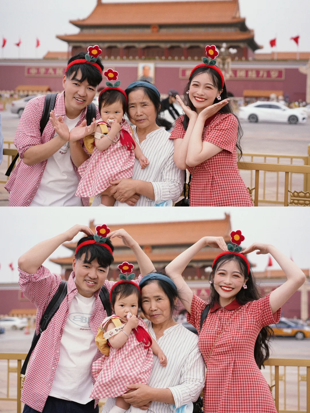 这可能是我和婆婆的全家福顶配了👪
