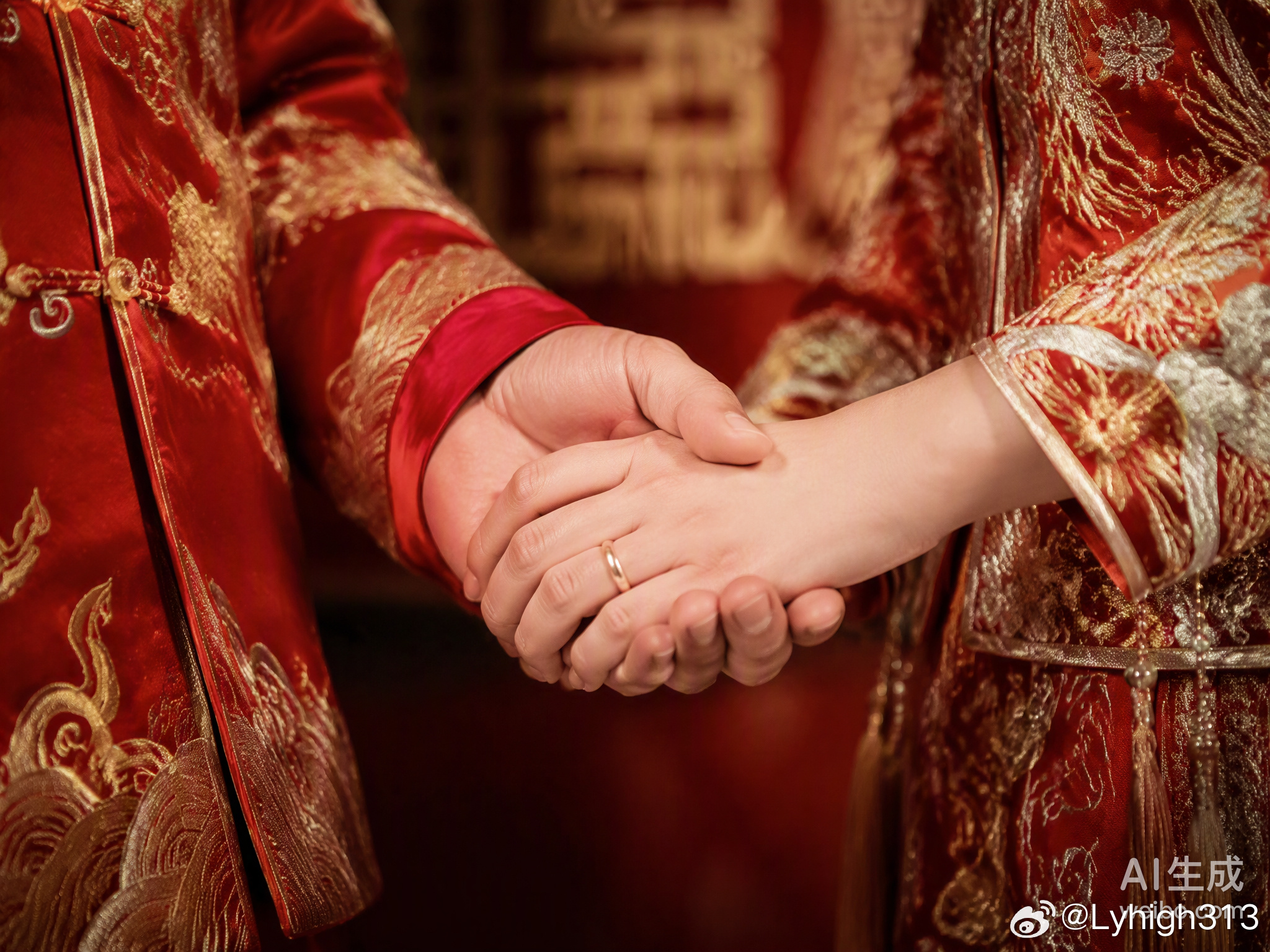 在这个“官宣即分手”、“恋情变流量”的娱乐圈，许嵩和冯禧用四年时间证明了另一种可能。

没有铺天盖地的预热，没有精心设计的剧本，只是在2026年9月19日的晚上，两人同步发了一条微博：“我们的人生故事写到了新的一章”。配图是草原上的婚纱照，风吹起白纱，十指紧扣。这种安静到极致的浪漫，反而 ​