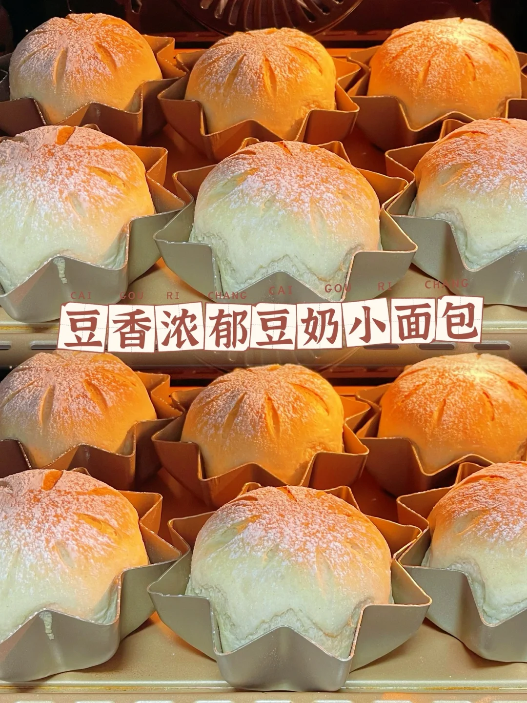 好吃的豆奶小面包豆香四溢‼️做法还很简单