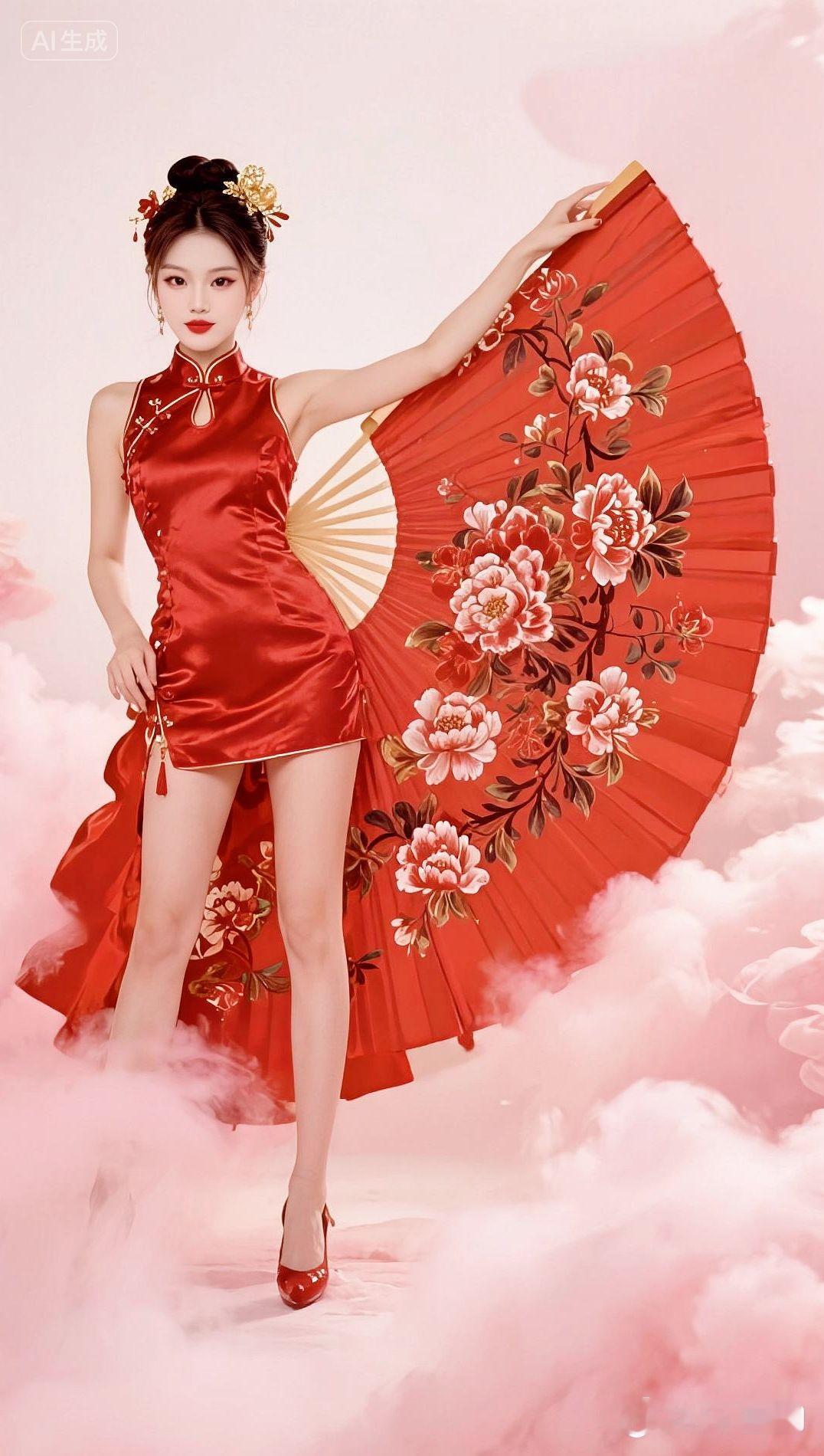 <p>旗袍美女 <!--{img:0}--><!--{img:1}--...