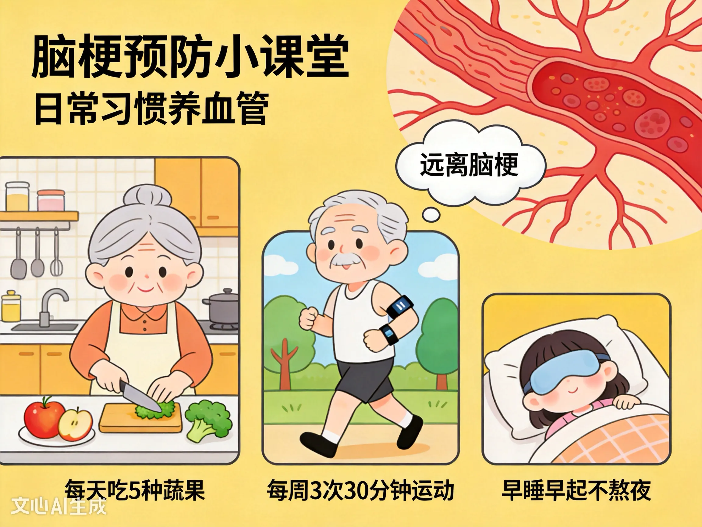 你敢信吗？每天早上睁眼起身的那30秒，居然是你一天里离脑梗最近的时刻。哈工大联合多家医疗机构翻遍了450位脑梗患者的过往病史，最后揪出了8个藏在生活里的&34;脑梗预备役&34;信号，这些习惯往往发病前5到10年就已经悄悄给血管&34;埋雷&34;了。


说白了，脑梗从来不是&