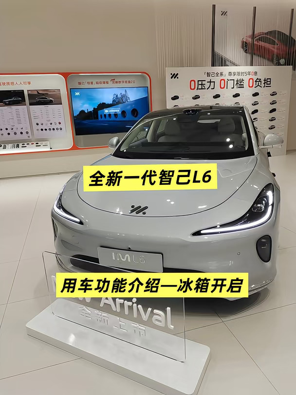 全新一代智己L6｜冰箱操作教程✨