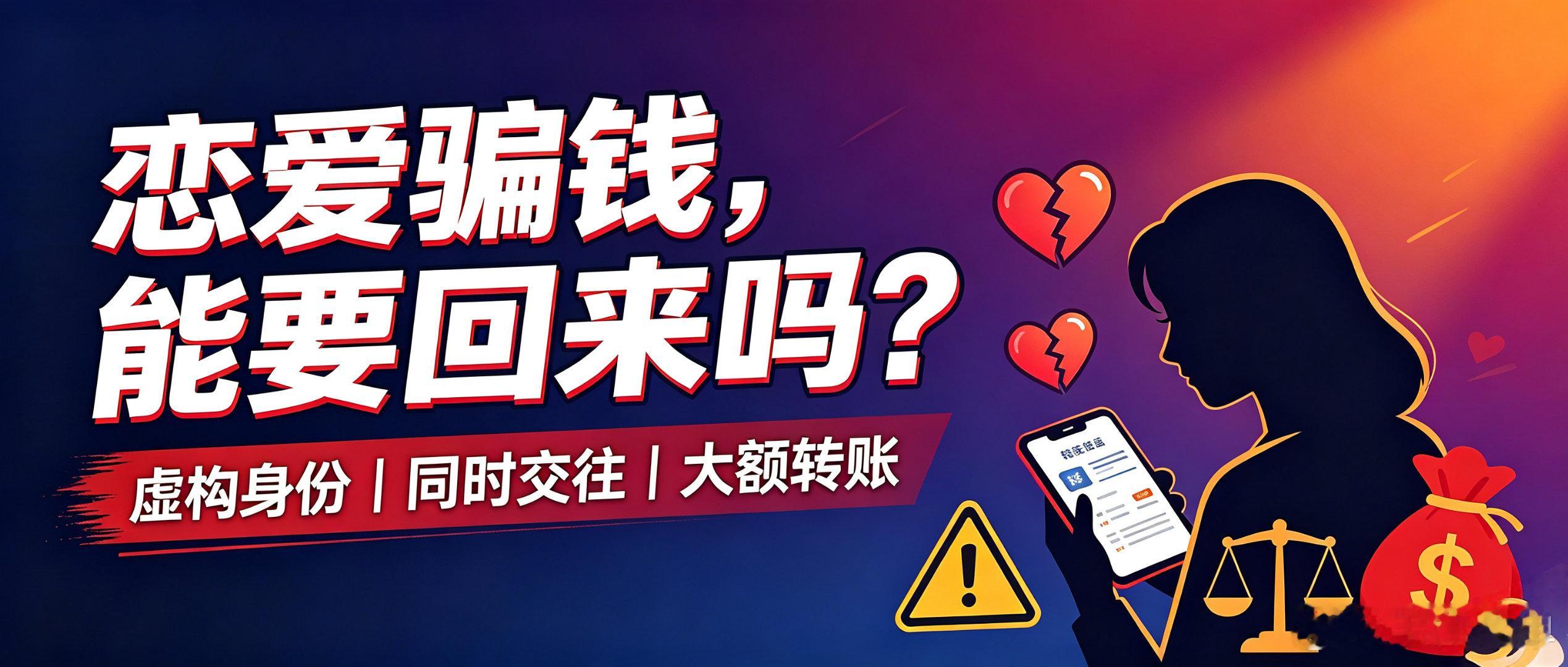 伪装富二代同时交往十几名女生是恋爱还是诈骗
一段看似完美的恋爱，背后却是精心编织的骗局😔。00后女生在上海经营家族生意，被男友伪装的富二代人设迷惑，两年间被掏空存款，甚至背负网贷，累计被骗上百万元。
 
后续受害者通过社交私信揭穿真相，该男子早已和他人同居，同时交往十几名女性，就连宠 ​
