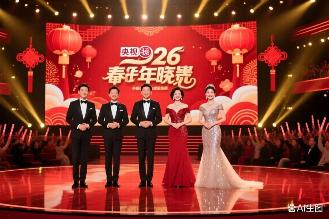 官宣！2026央视春晚主持人阵容出炉，新面孔