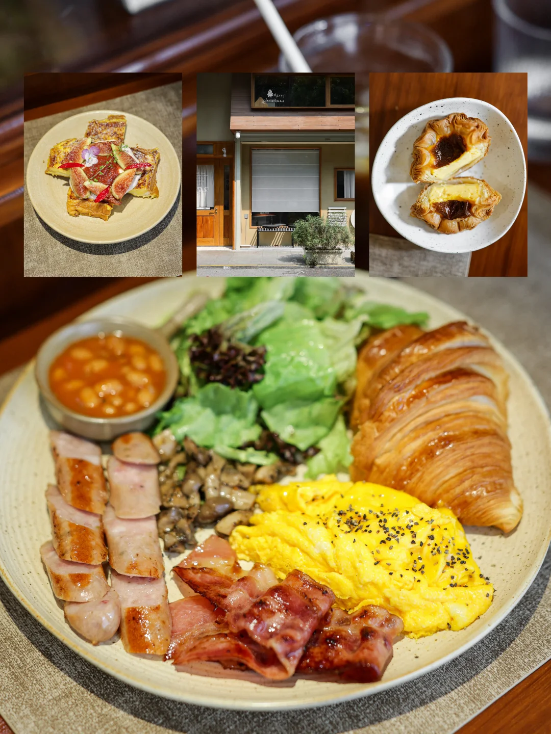 长沙(旧)店🥐最标准的早餐全餐出现了