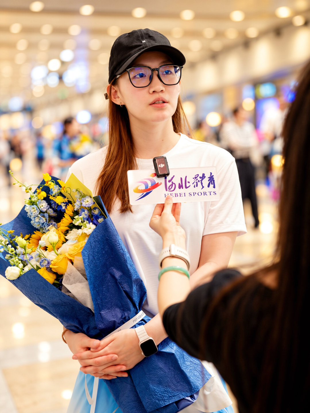 #厉冰秣马洁尽全力# 
啊啊啊美冰，超模来的🤓[吹风车]
©河北体育
#亚运会游泳##李冰洁5金收官# ​