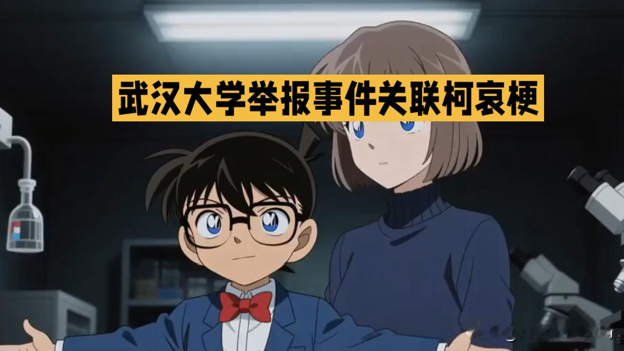 用柯南灰原哀情侣头像搞学术上位？这波，柯哀党直接被整懵了

谁也没想到，武汉大学这次的大瓜，居然把《名侦探柯南》的柯哀CP直接拽进了现实热搜。
很多人第一反应是二次元圈的梗出圈了，反转的细节却扎了所有人的眼：这根本不是什么浪漫同人剧情，是用动漫情侣头像当遮羞布，在高校学术体系里搞权色交易的荒唐现实。
