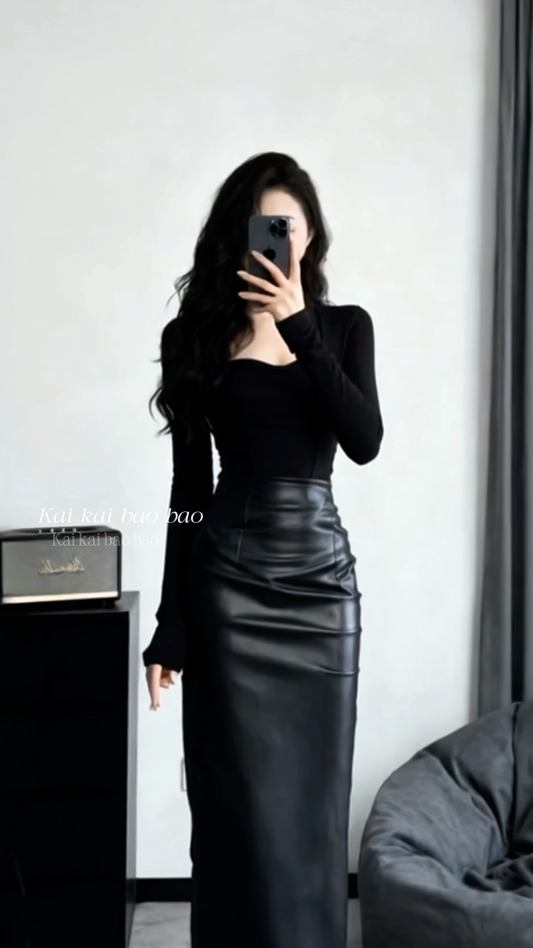 <p>辣妹穿搭 拽姐穿搭 御姐风 黑色系穿搭 好身材好气质 <!--{...