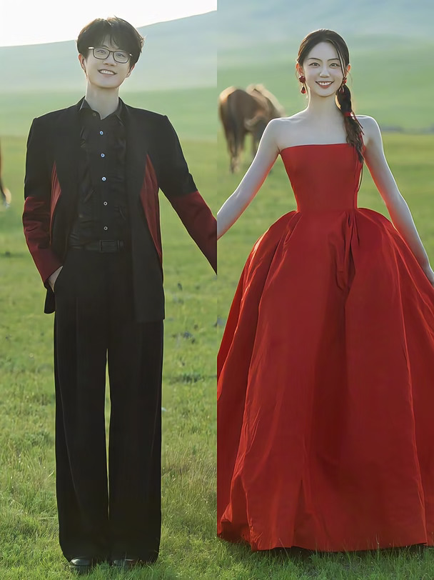 许嵩冯禧官宣结婚，人生进入新篇章❤️