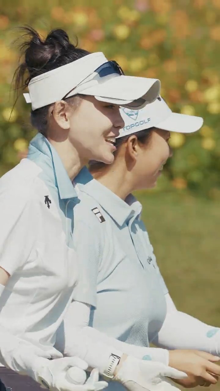 #于文文别克lpga锦标赛# 

give me five🖐🏻

宝宝玩得好开心🥰姨姨放心🥺

#于文文高尔夫# ​